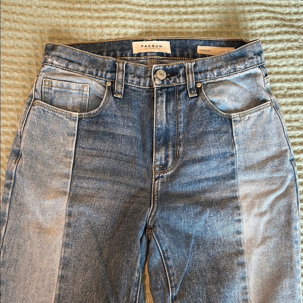 PacSun Contrast Denim Jeans size 26